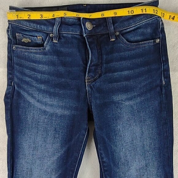Armani Exchange Super Skinny Blue Jeans Size 26 - Picture 4 of 9